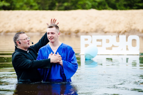 Крещение в церкви "Христа-Спасителя" г. Сыктывкар