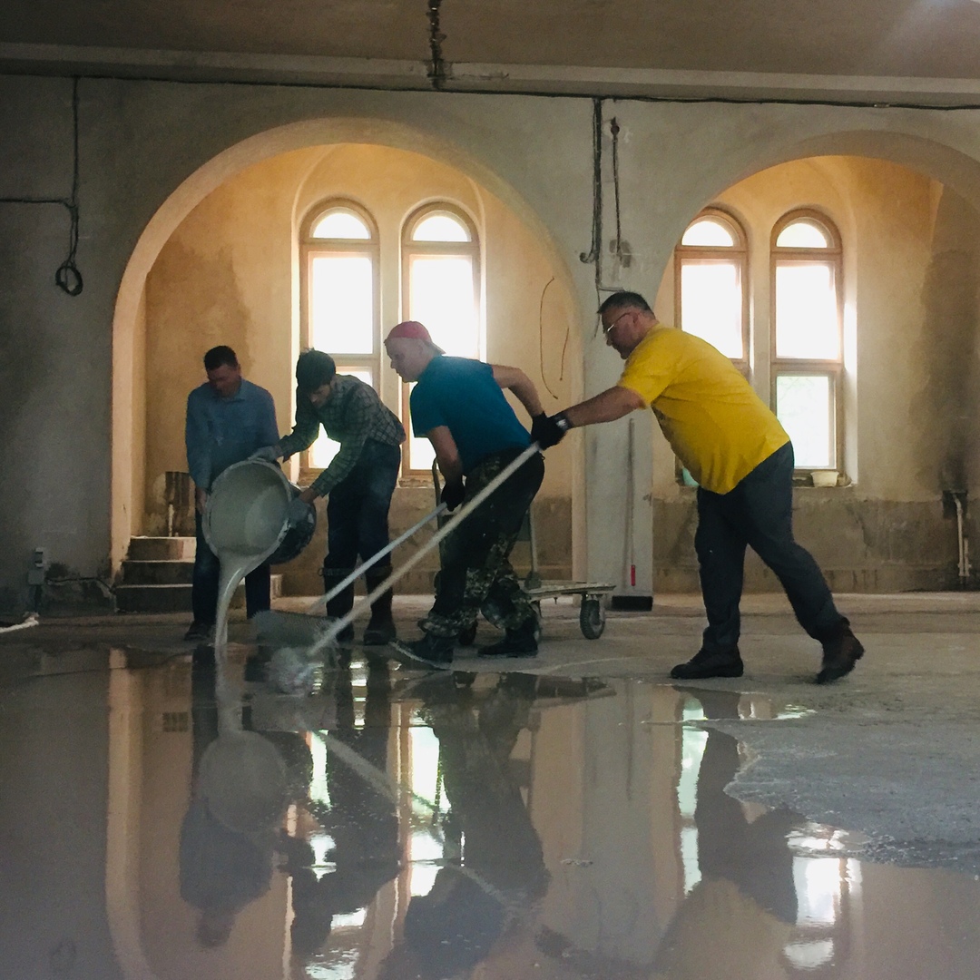 В Сыктывкаре продолжаются отделочные работы на доме молитвы